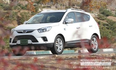 رونمایی کرمان موتور از جک S5